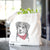 Molly the Miniature Bernedoodle - Tote Bag