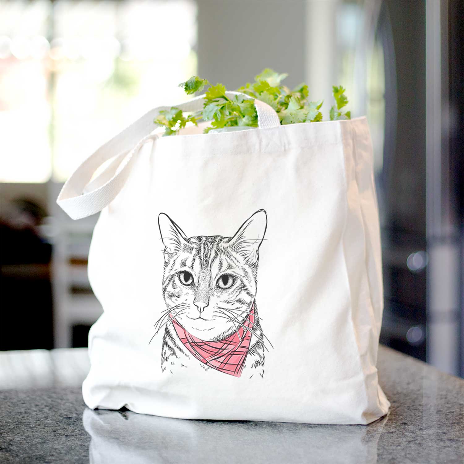 Nell the Tabby Cat - Tote Bag