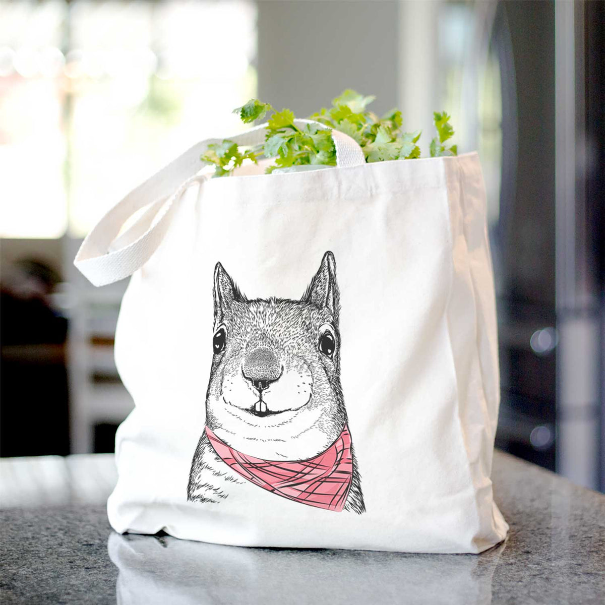 Nibbles the Squirrel - Tote Bag