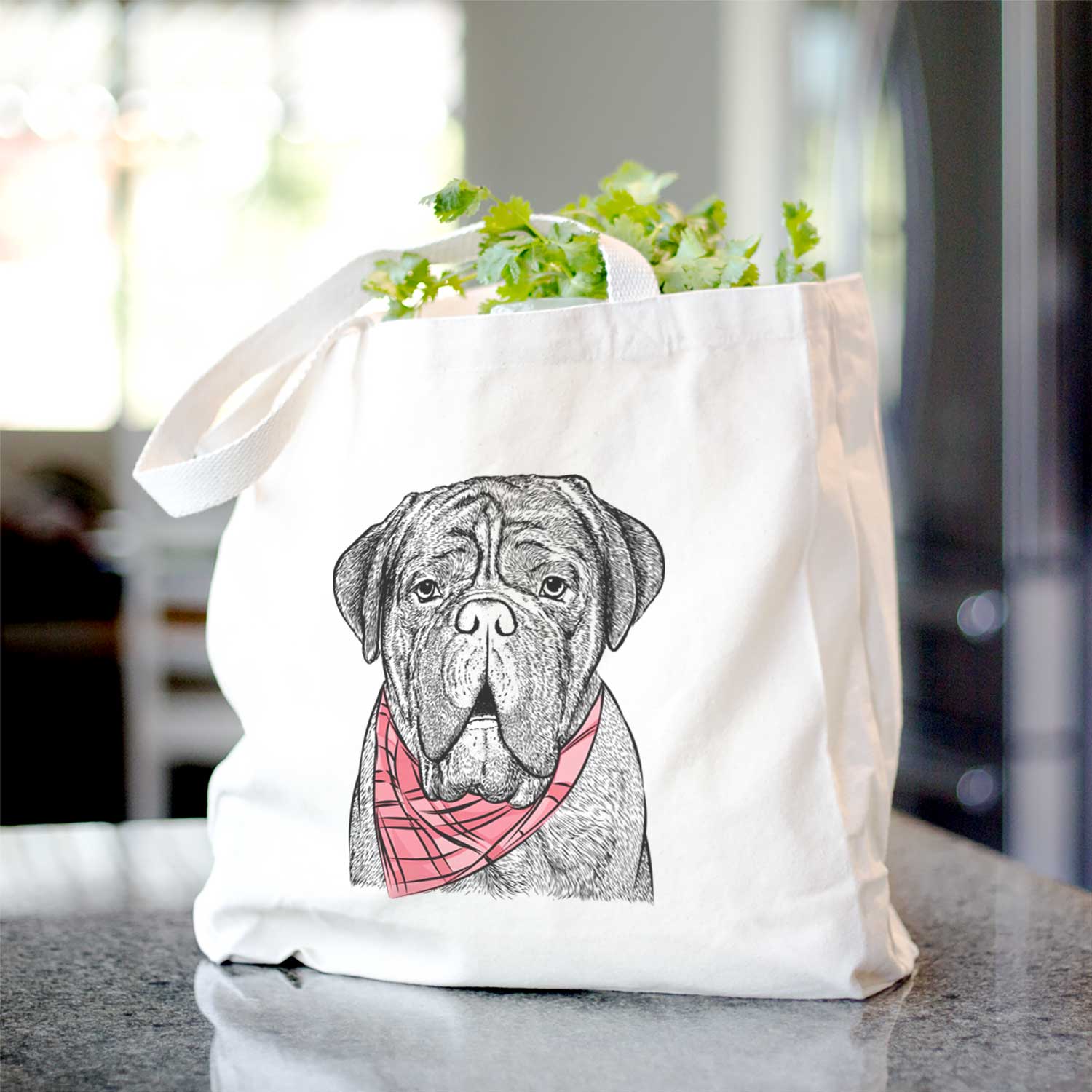 Optimus the Dogue de Bordeaux - Tote Bag