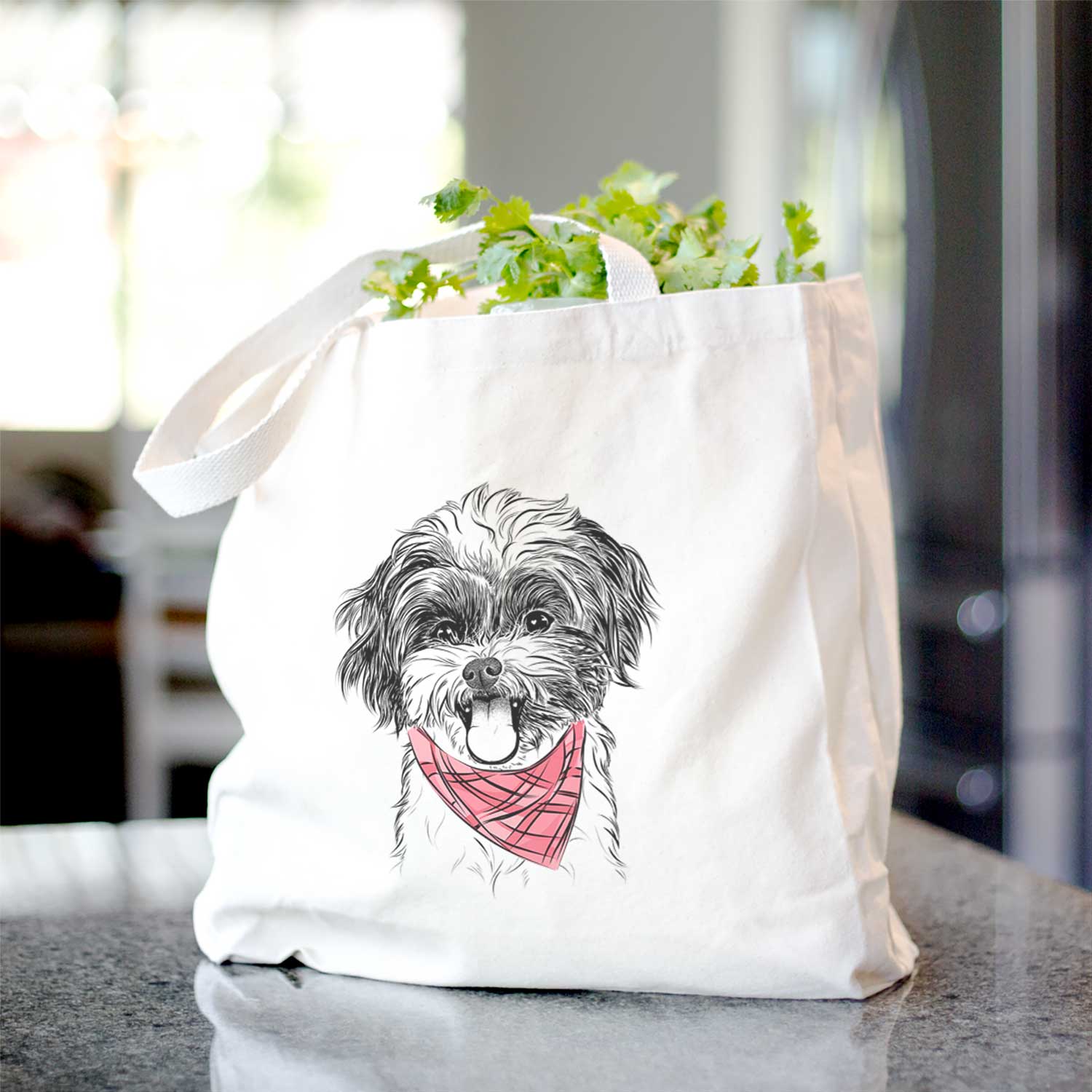 Pepper the Shihpoo - Tote Bag