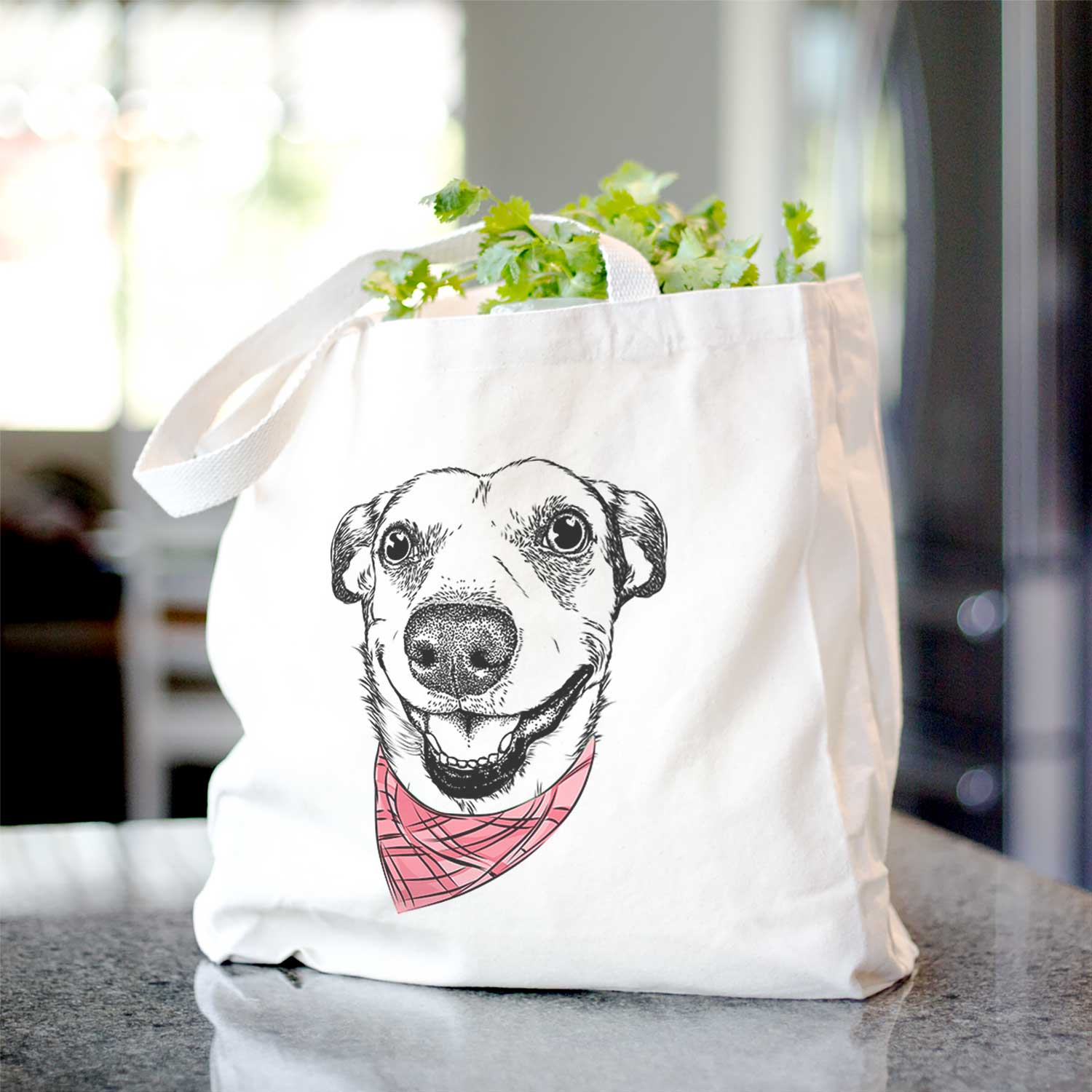 Petrah the Staffy Mix - Tote Bag