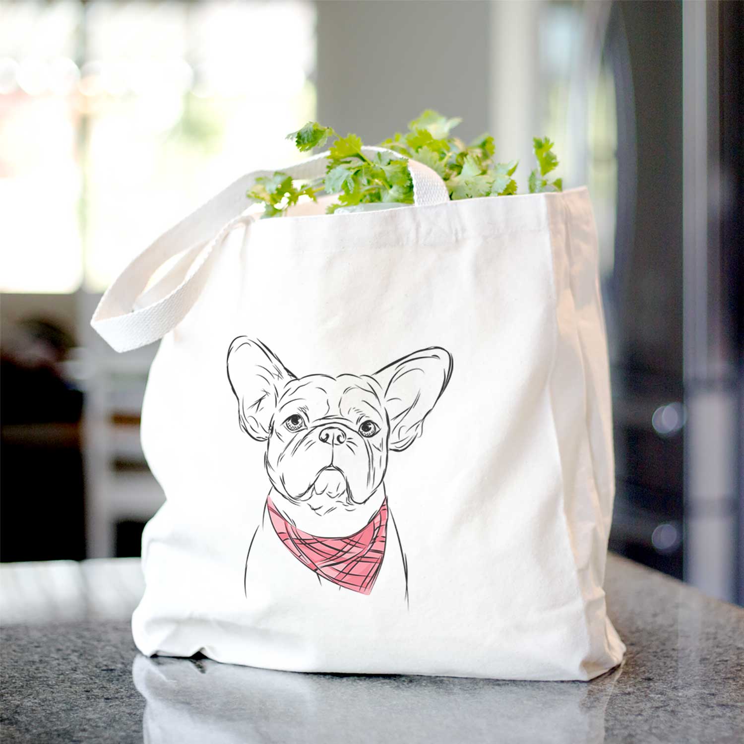 Pierre the French Bulldog - Tote Bag