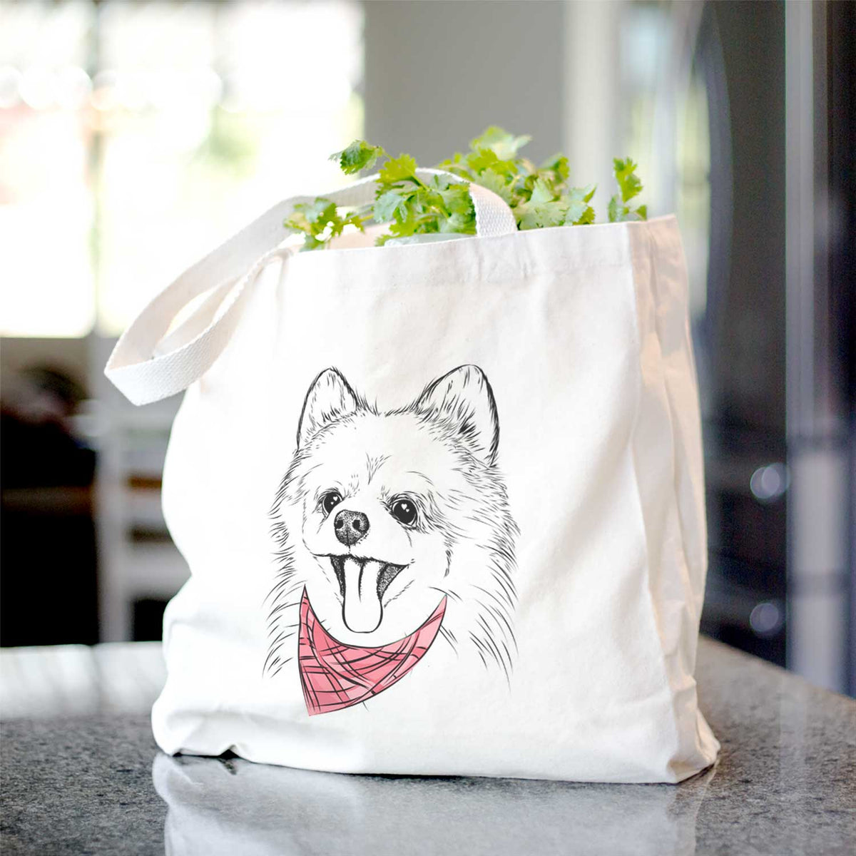 Quinn the Pomeranian - Tote Bag