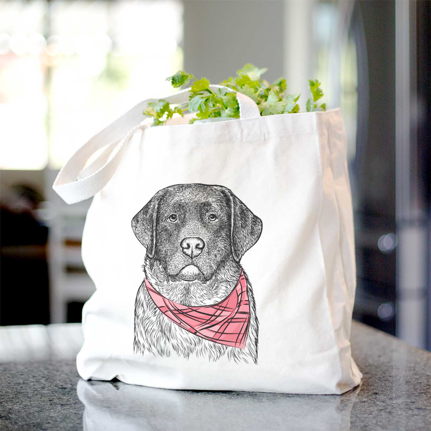 River the English Labrador Retriever - Tote Bag