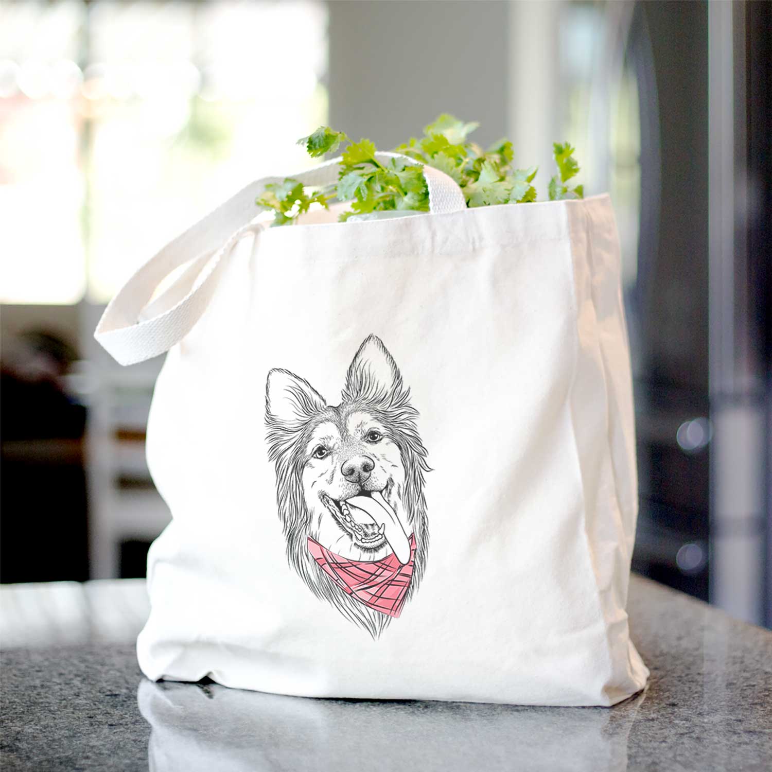 Rosalie the German Shepherd Mix - Tote Bag