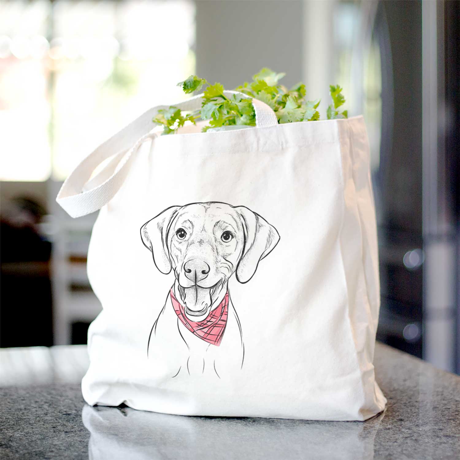 Ruby the Vizsla - Tote Bag