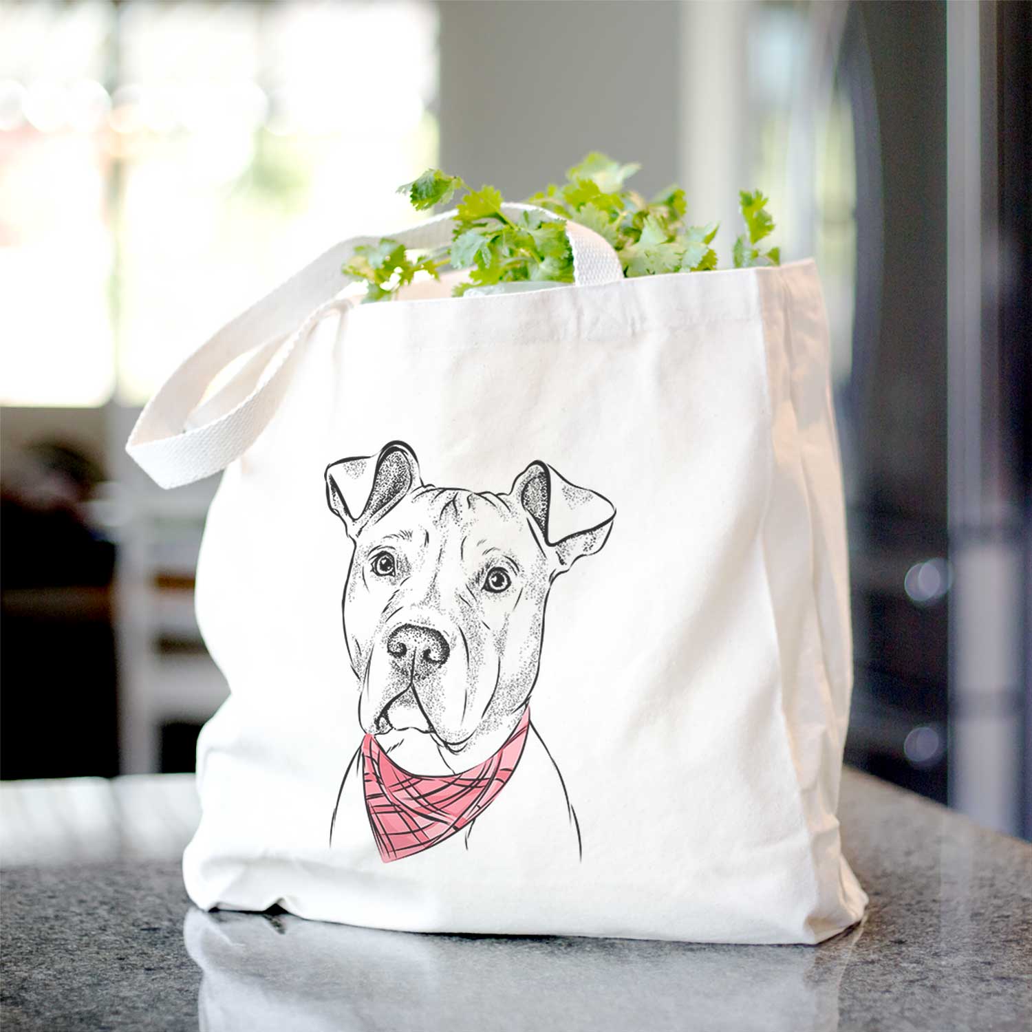 Scraps the AmStaff Mix - Tote Bag