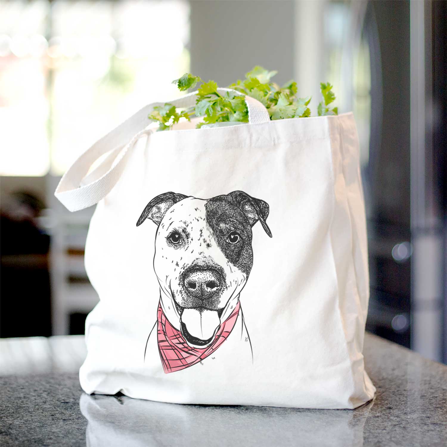 Simon the Mixed Breed - Tote Bag