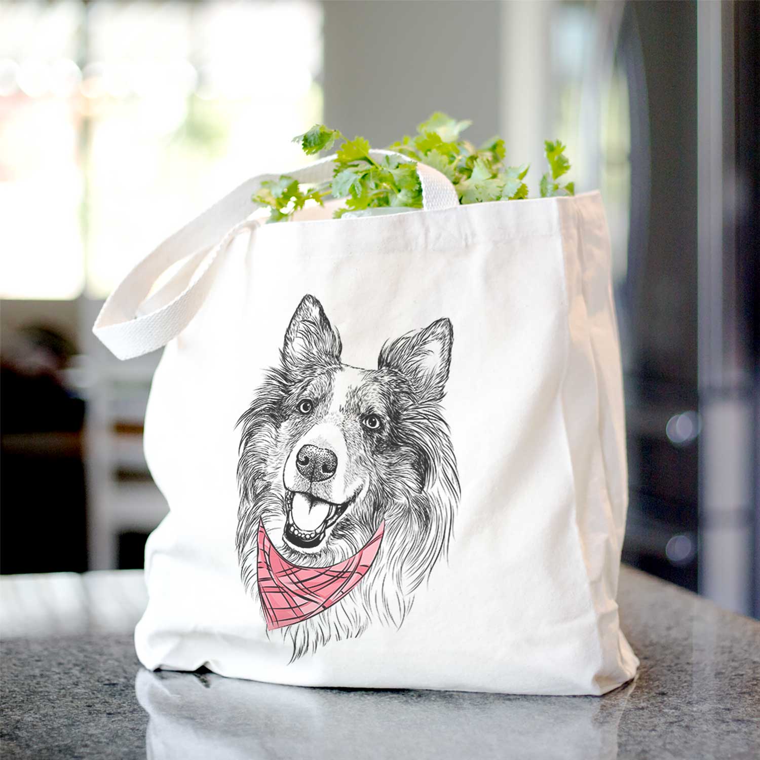 Skylar the Shetland Sheepdog - Tote Bag