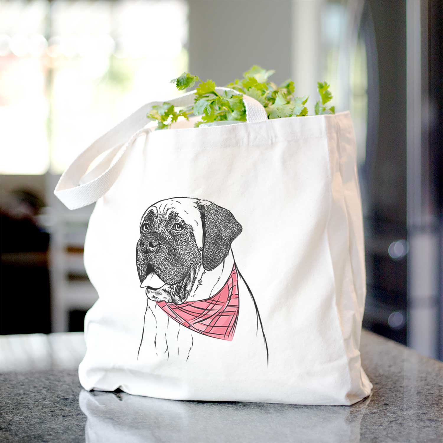 Sterling the English Mastiff - Tote Bag