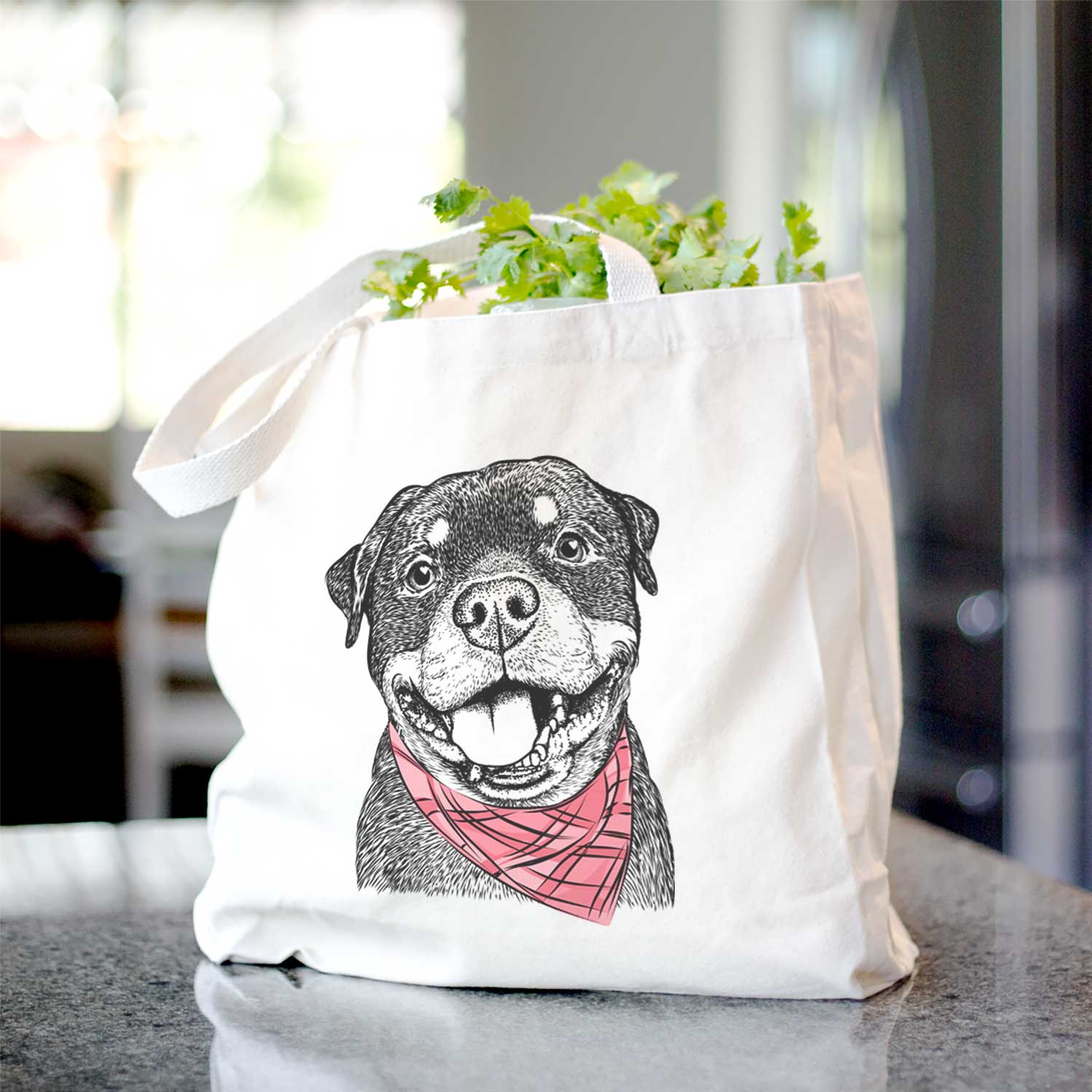 Talos the Rottweiler - Tote Bag