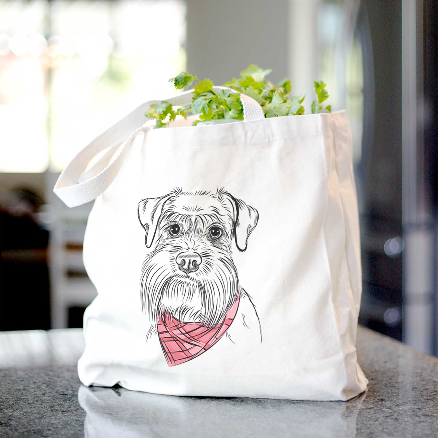 Wrigley the Schnauzer - Tote Bag