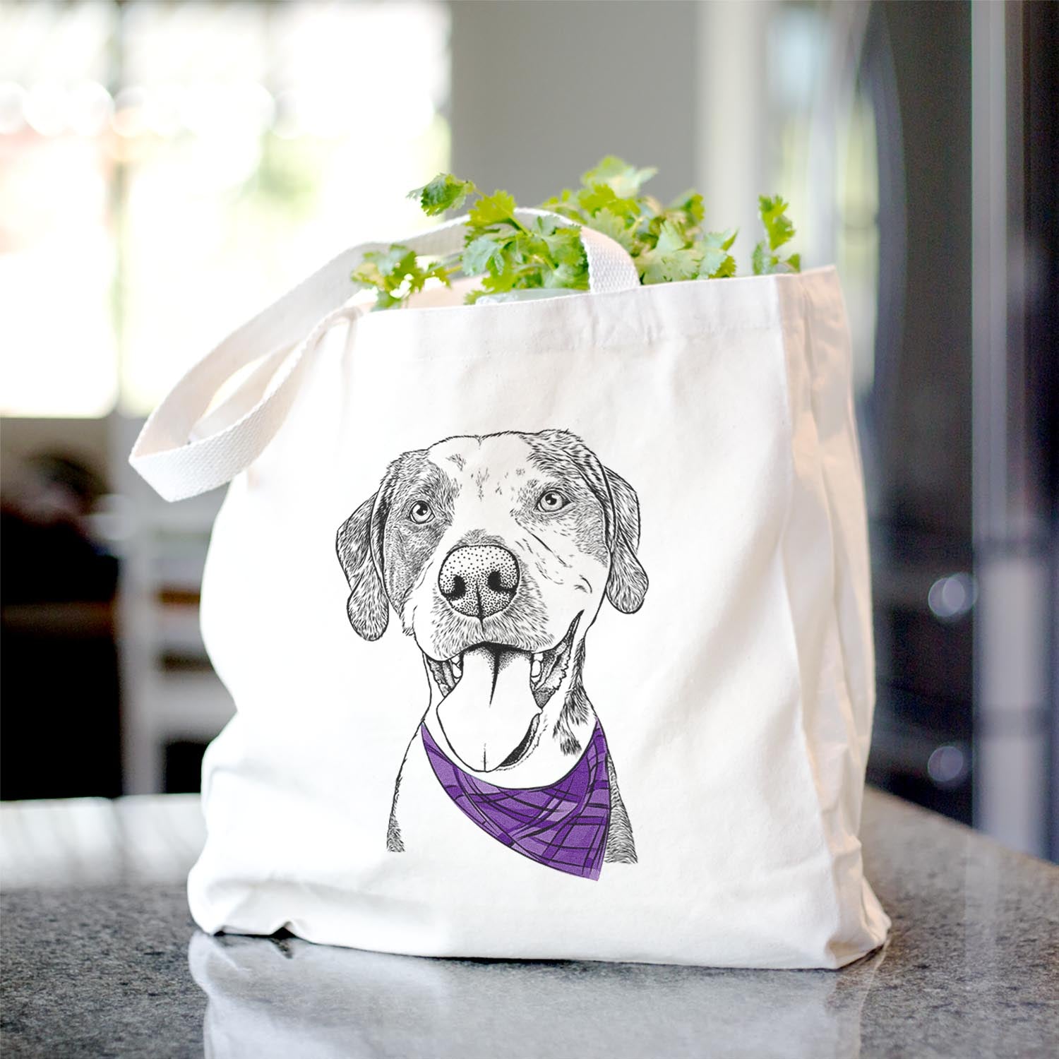 Ace Boogie the Mixed Breed - Tote Bag