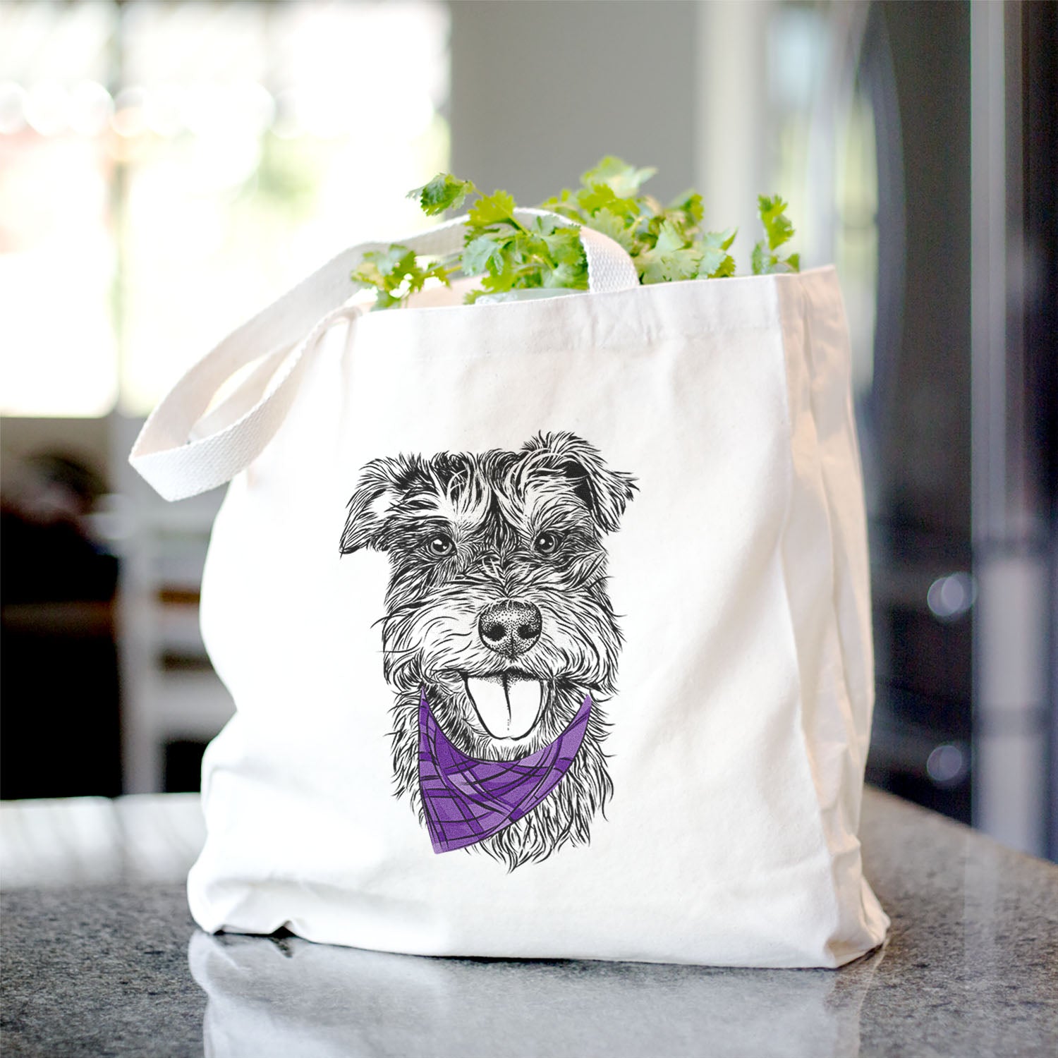 Buster the Schnoodle - Tote Bag