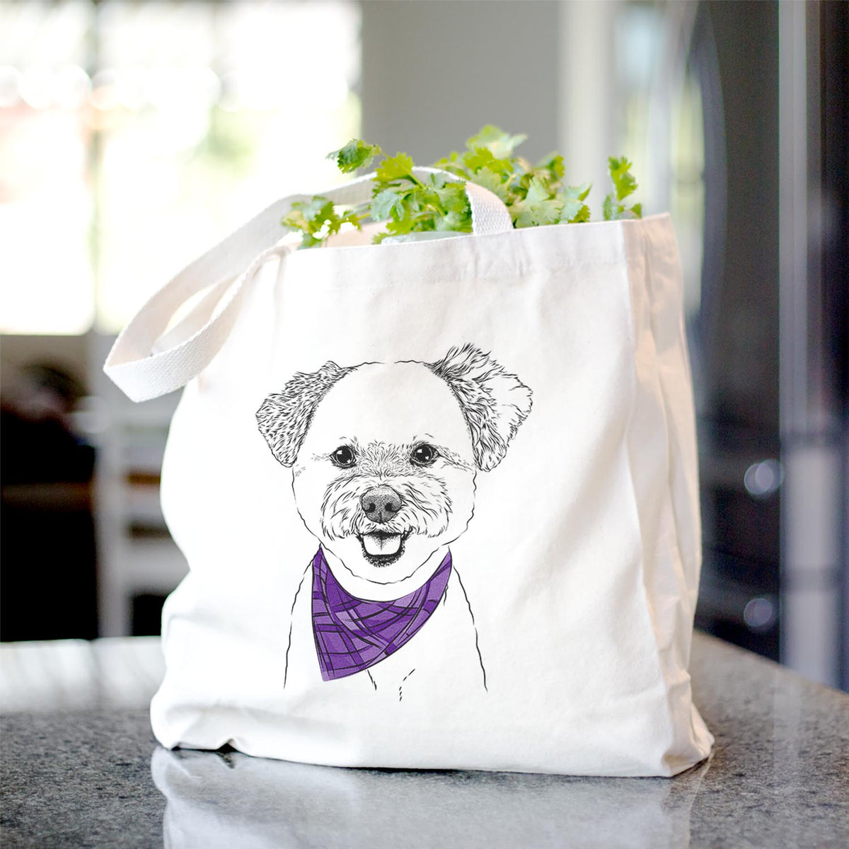 Chippy the Mixed Breed - Tote Bag