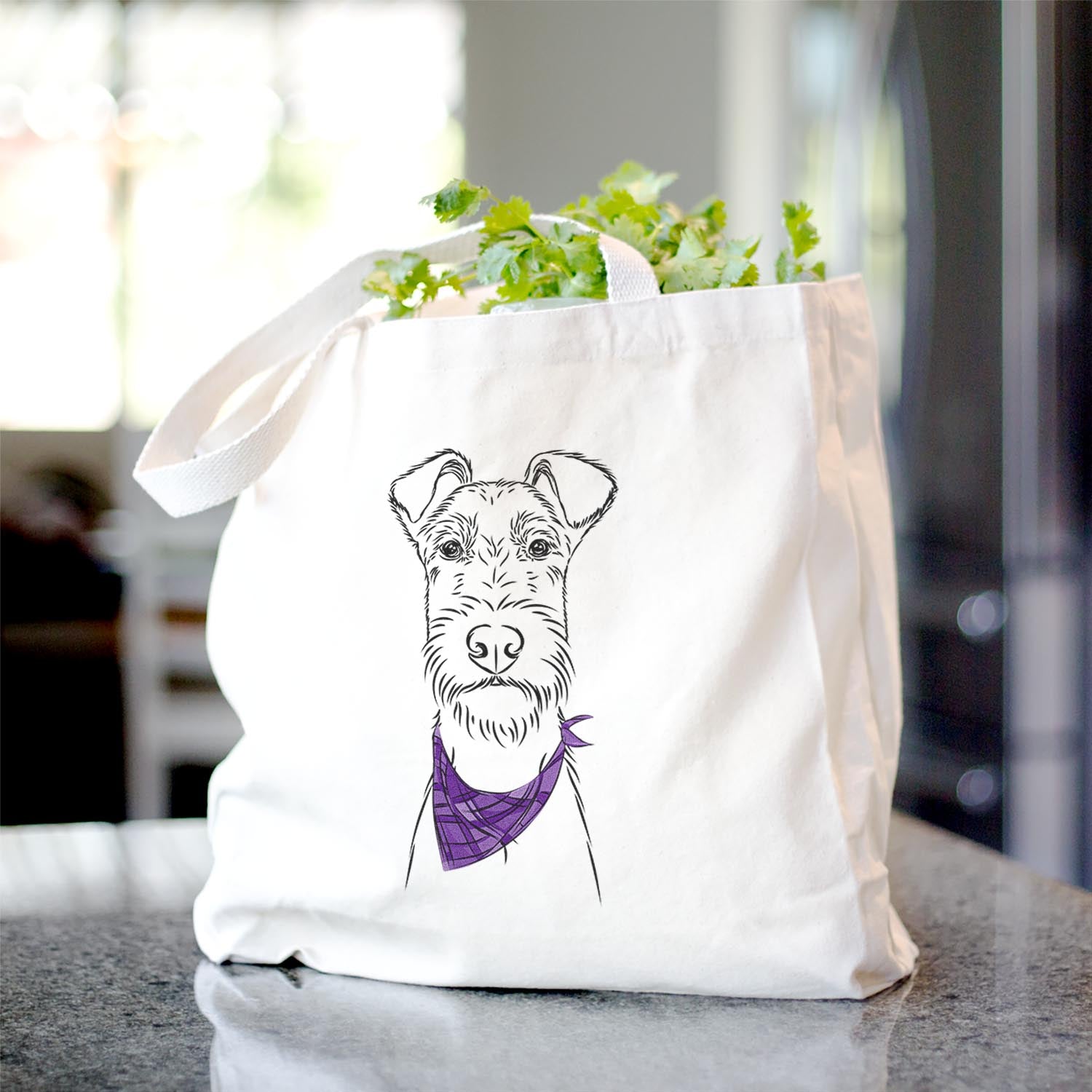 Connor the Irish Terrier - Tote Bag