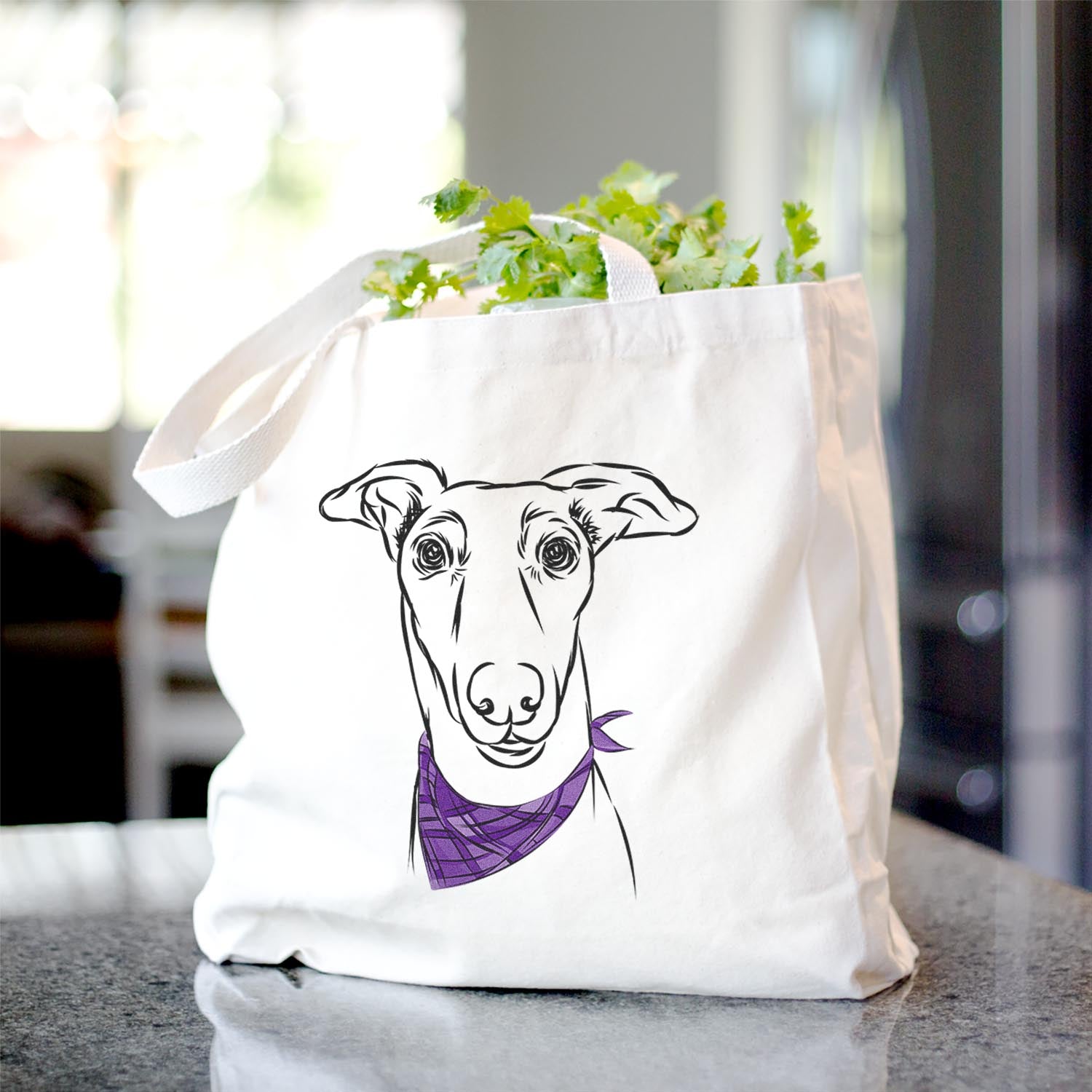 Diva the Greyhound - Tote Bag