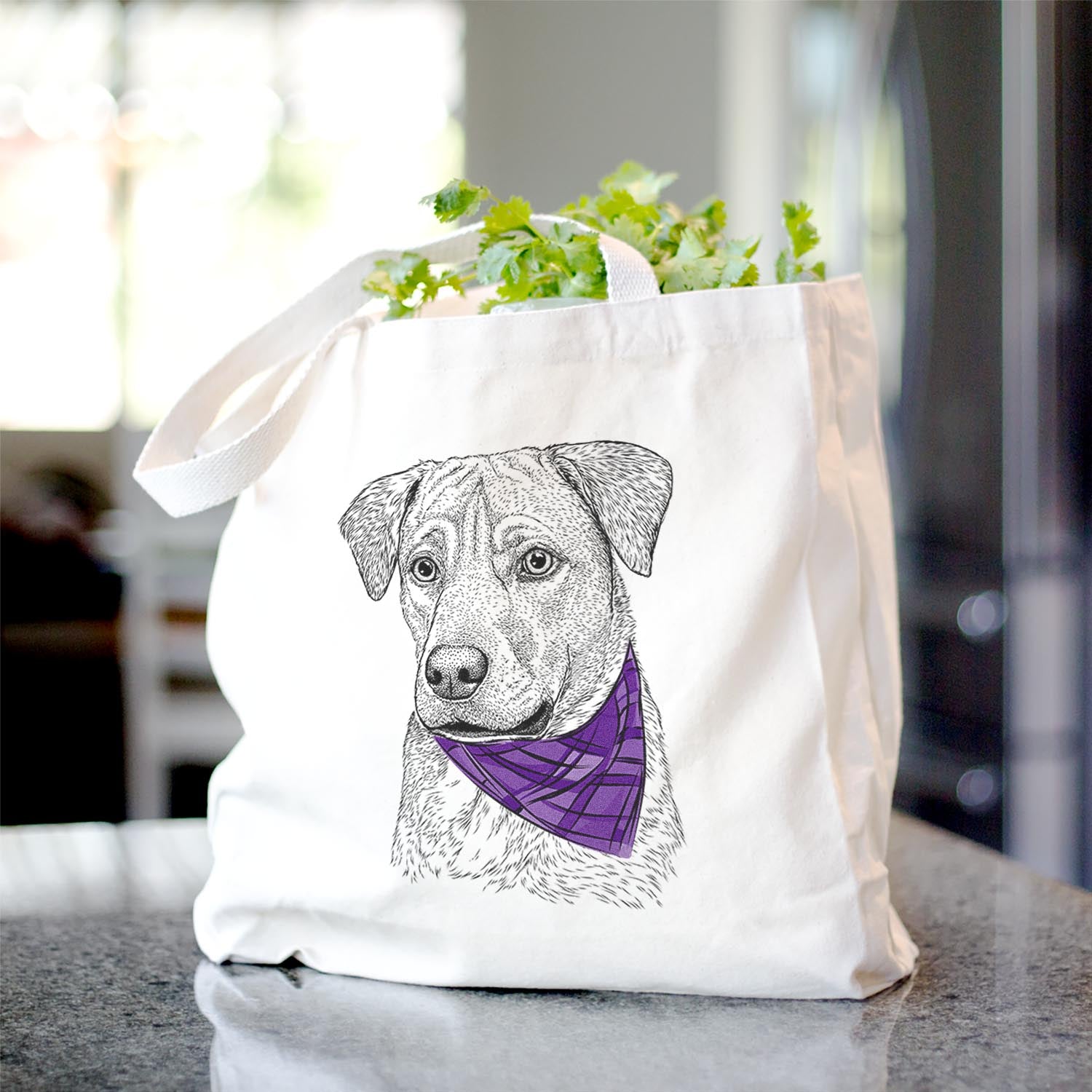 Feta the Mixed Breed - Tote Bag