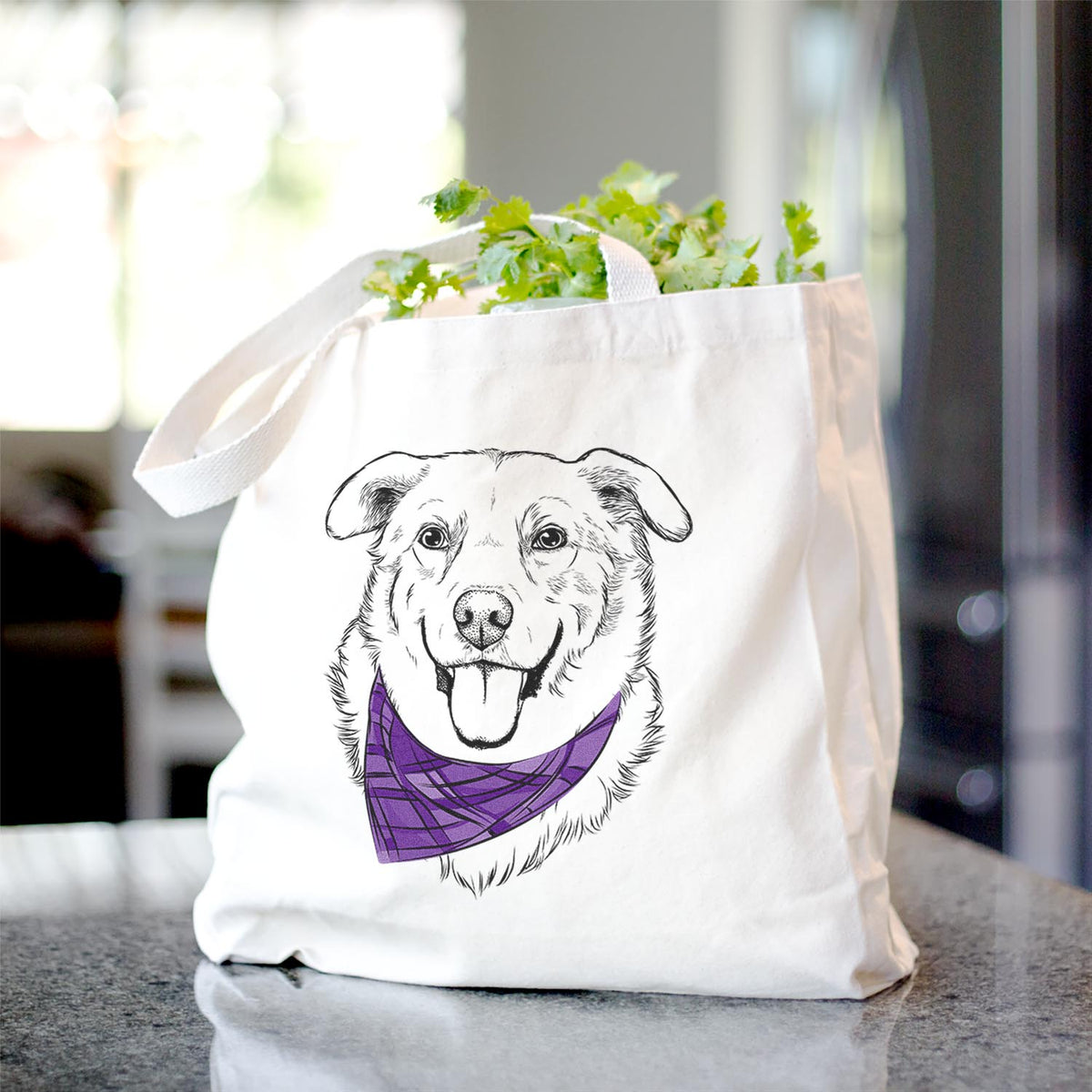 Freeley the Mixed Breed - Tote Bag