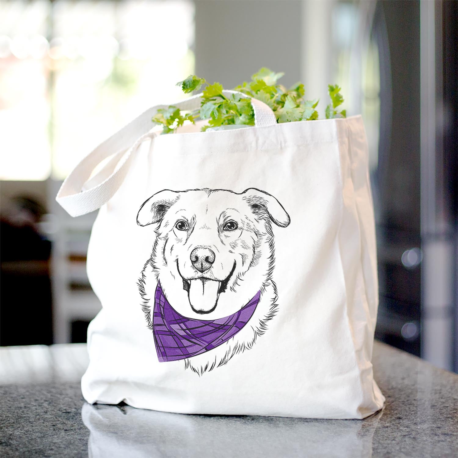 Freeley the Mixed Breed - Tote Bag