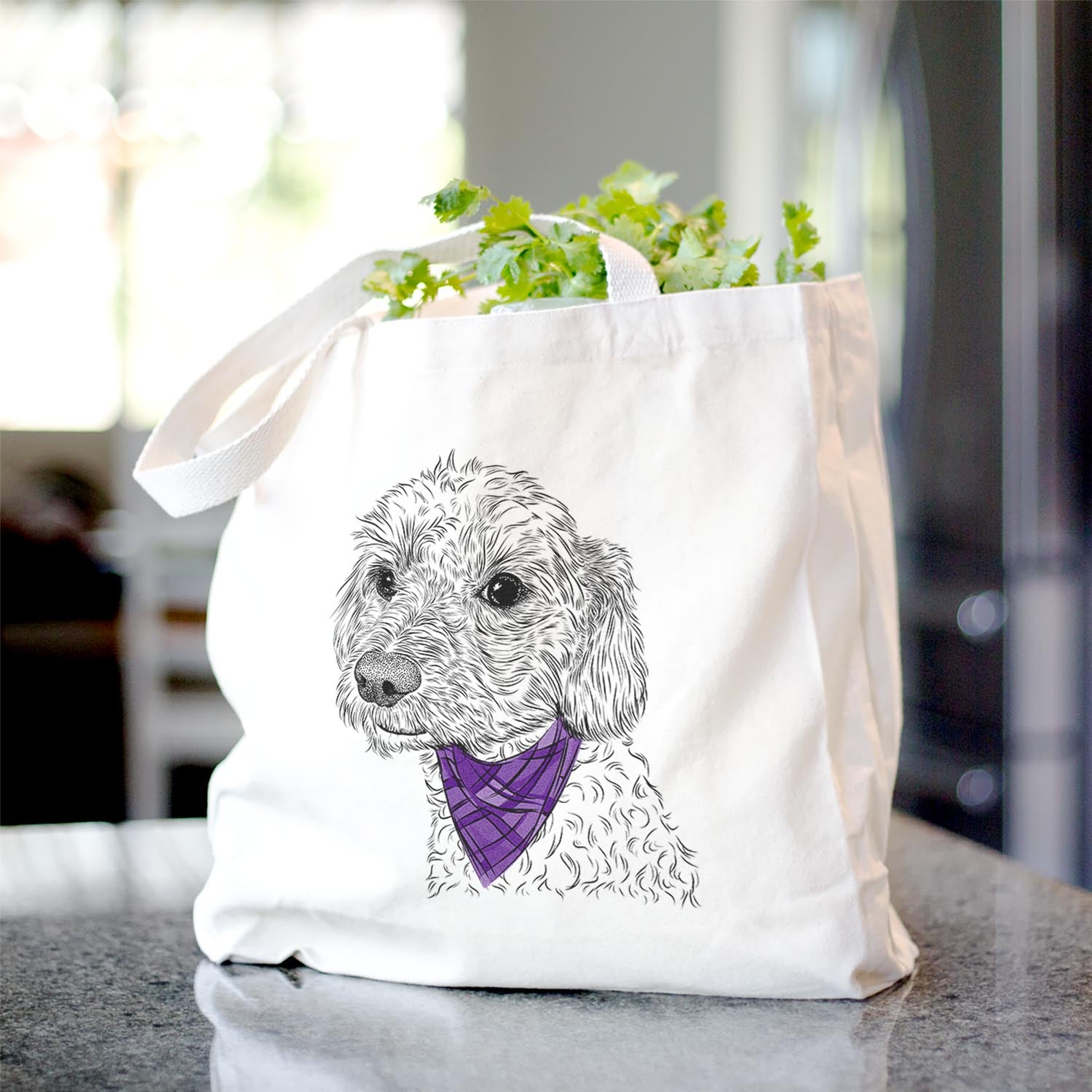 Georgie Boy the Mixed Breed - Tote Bag