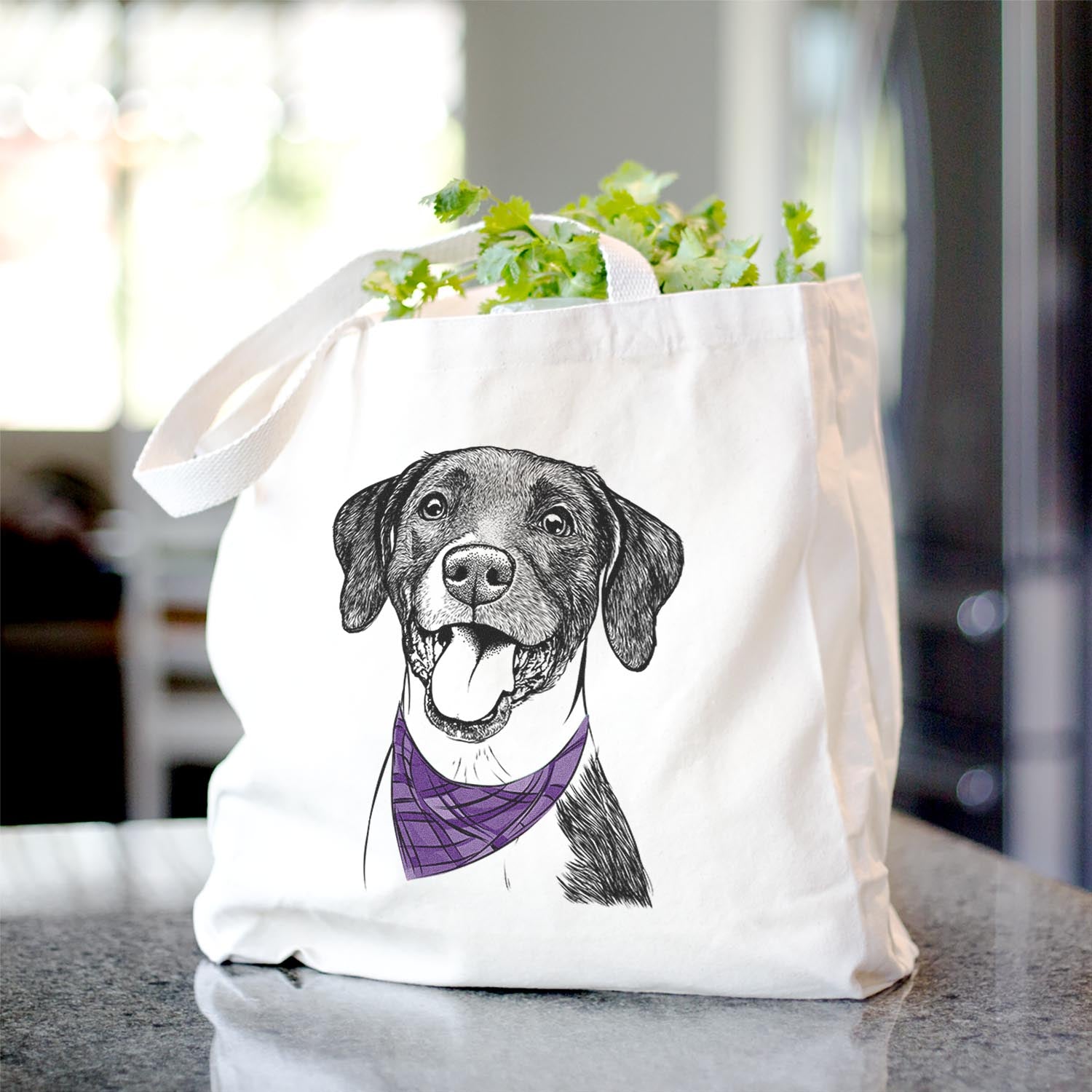 Harper the Mixed Breed - Tote Bag