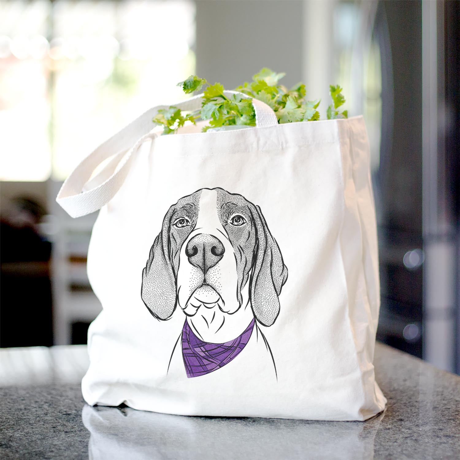 Liam the English Pointer - Tote Bag