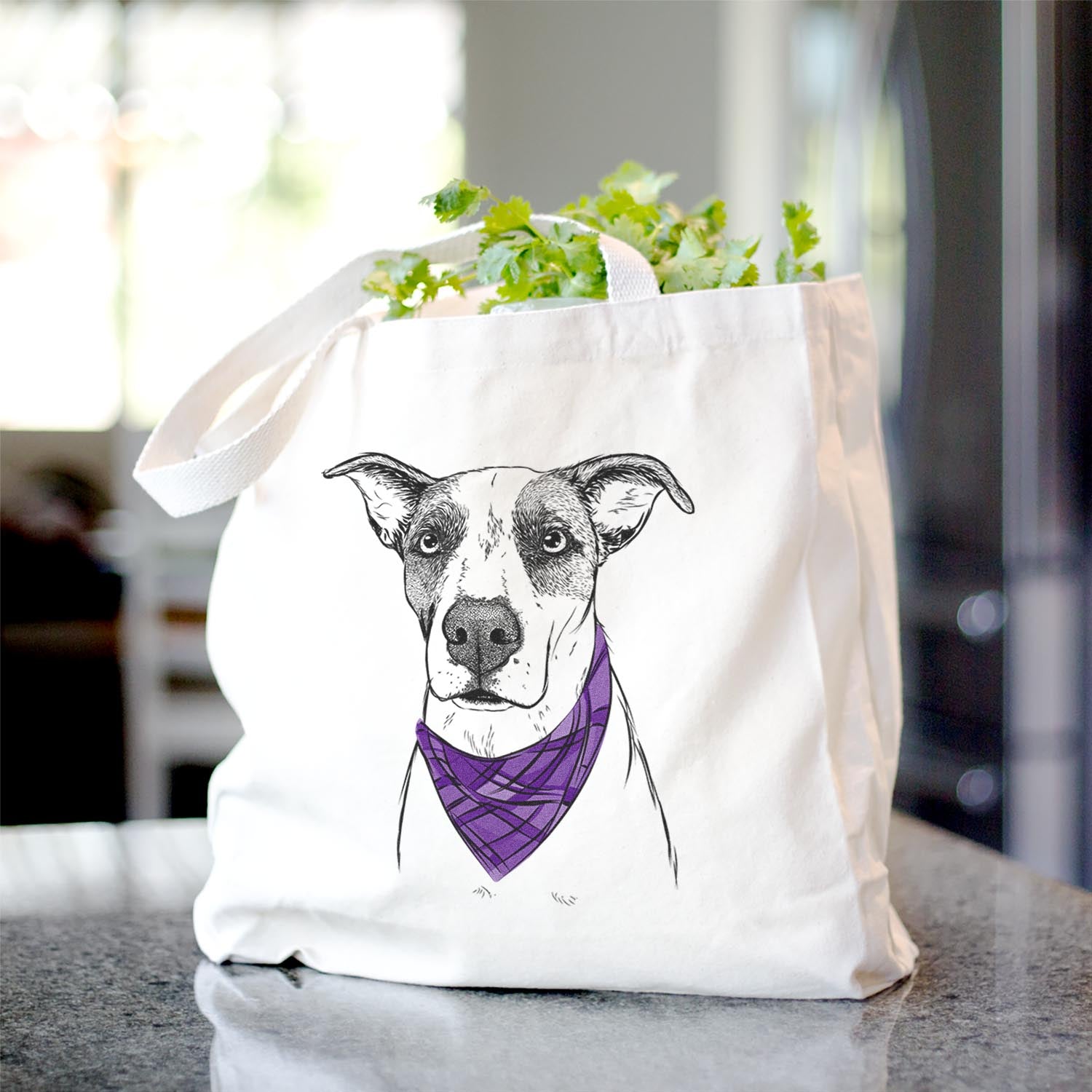 Lily the Mixed Breed - Tote Bag