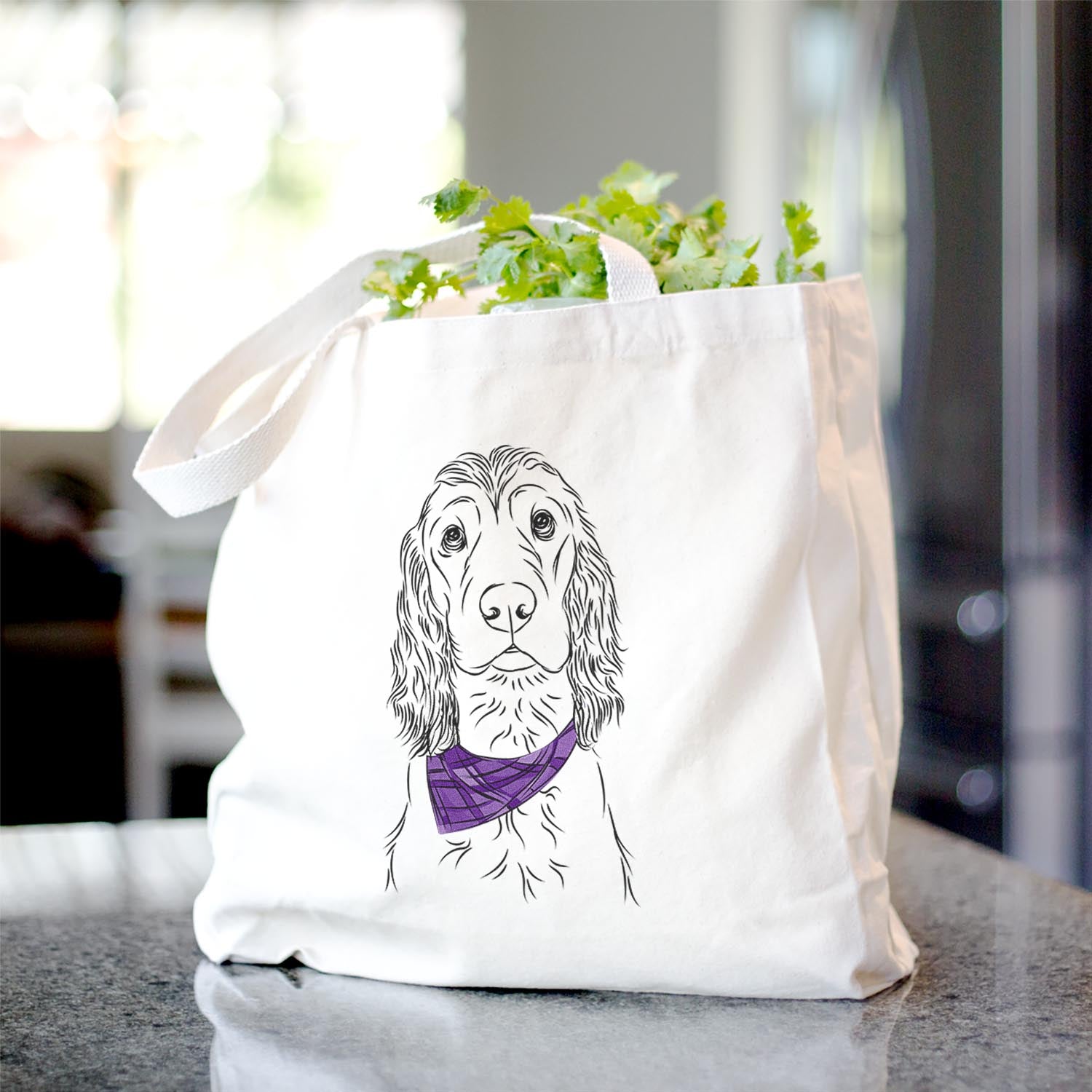 Logan the Cocker Spaniel - Tote Bag