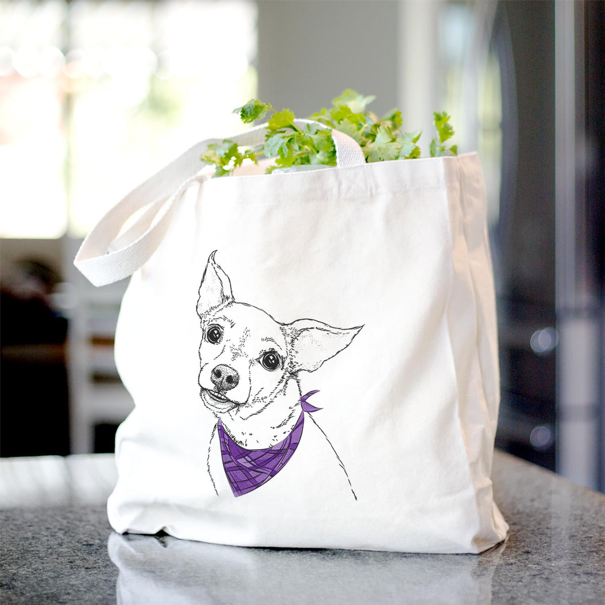 Lola the Chiweenie - Tote Bag