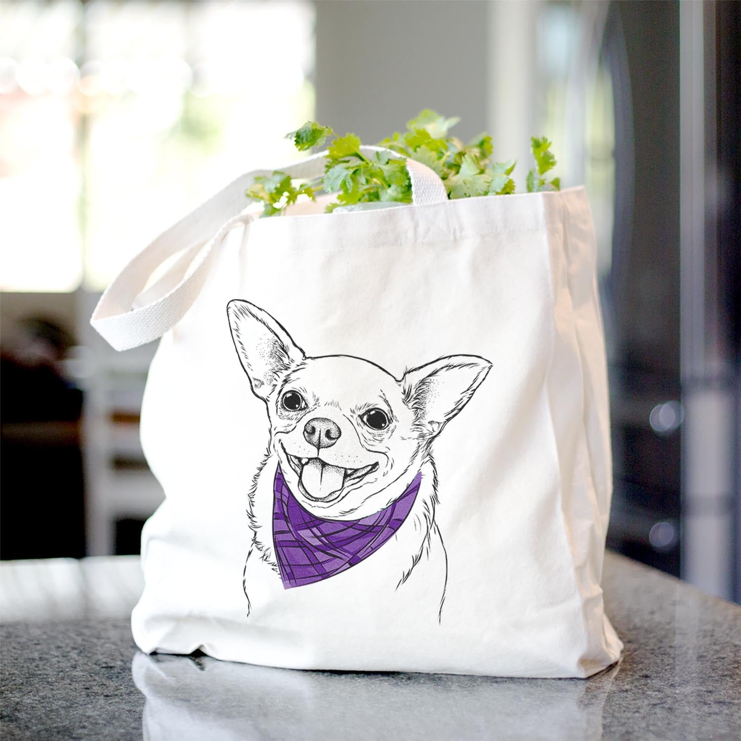 Maddison Pearl the Chihuahua - Tote Bag