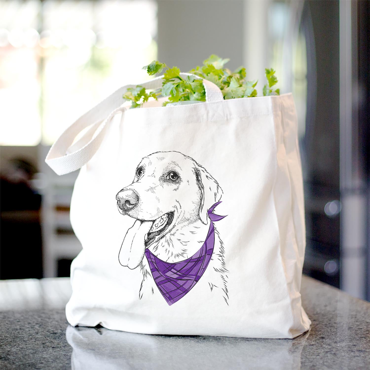 Purl the British Lab - Tote Bag