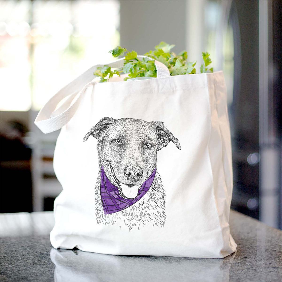 Reef the Mixed Breed - Tote Bag