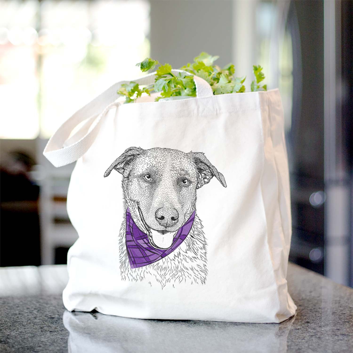 Reef the Mixed Breed - Tote Bag