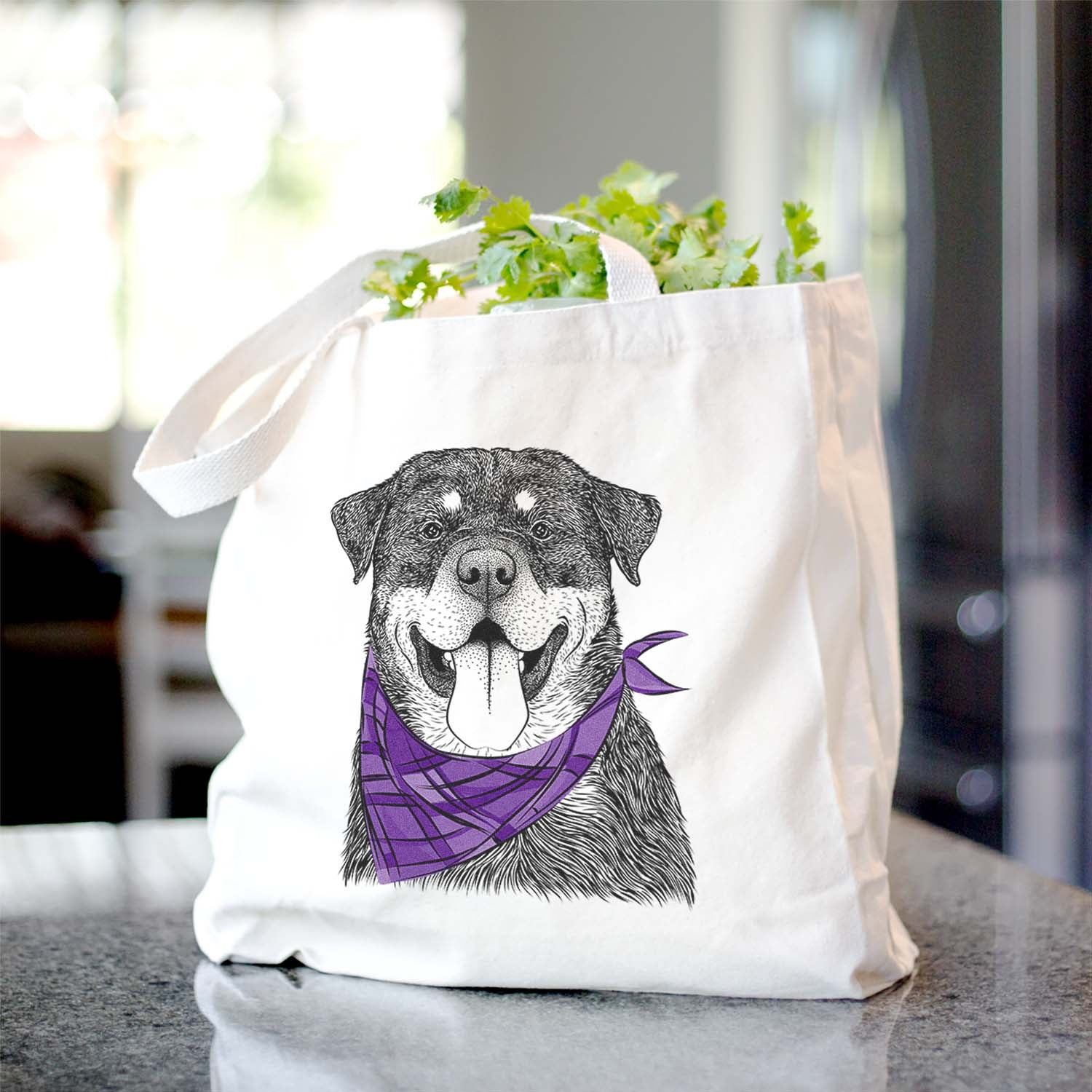 Romeo the Rottweiler - Tote Bag