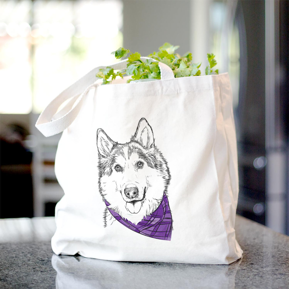 Roshi the Mixed Breed - Tote Bag