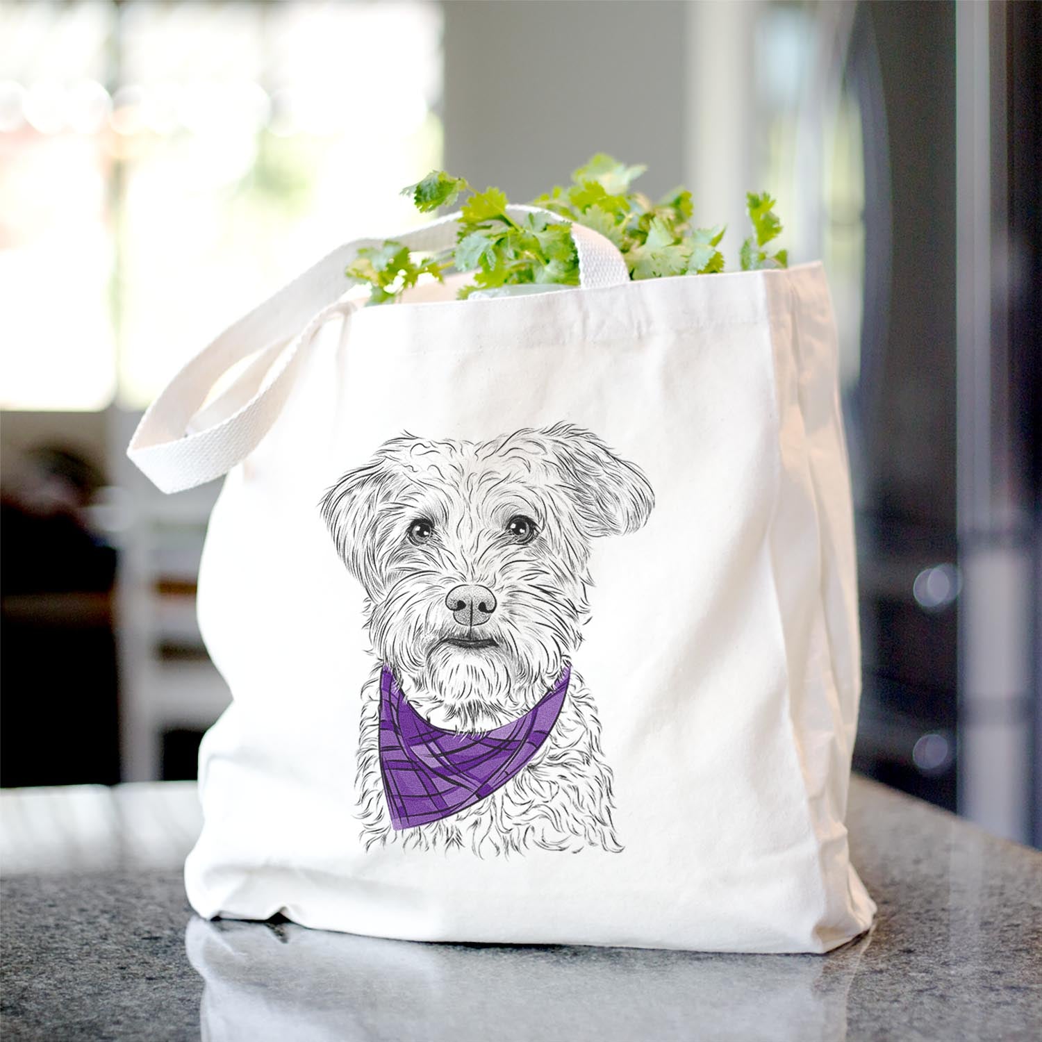 Rudy the Schnoodle - Tote Bag