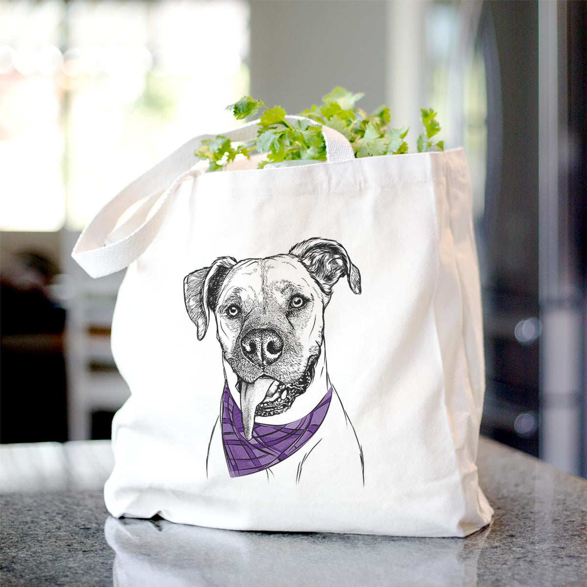 Sir Jake the Boxer - Tote Bag