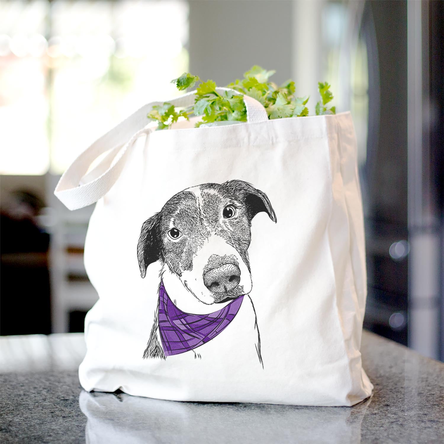 Sophia the Mixed Breed - Tote Bag