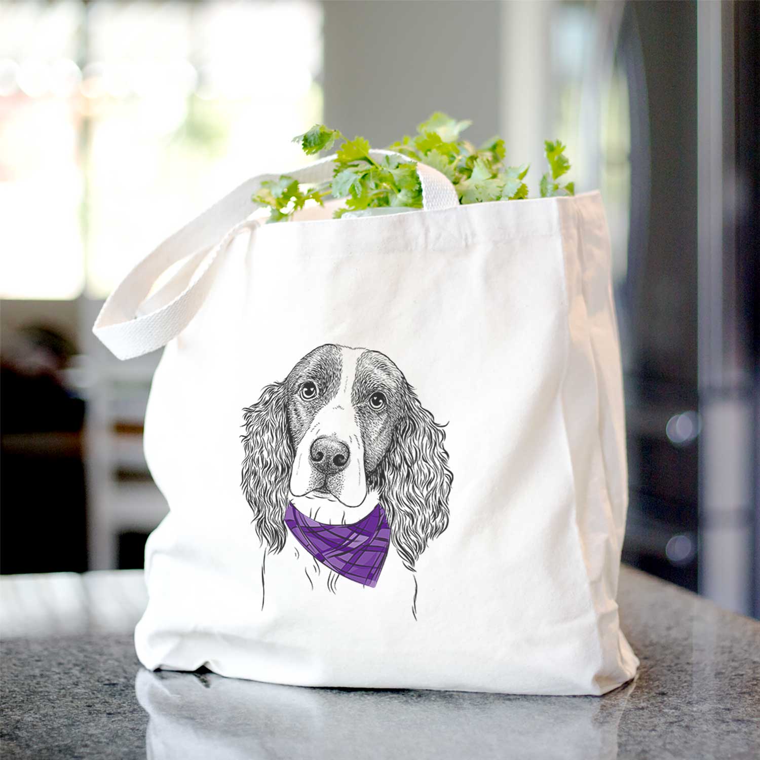 Annie the English Springer Spaniel - Tote Bag