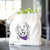 Archie Benjamin the Mixed Breed - Tote Bag