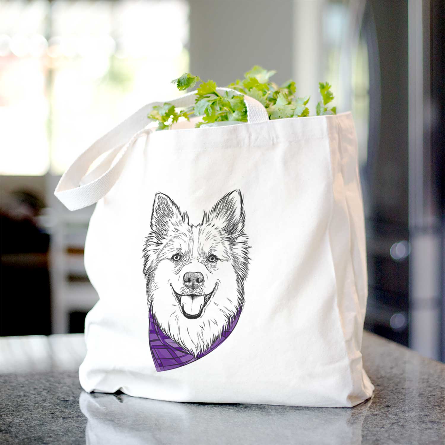 Ari the Icelandic Sheepdog - Tote Bag