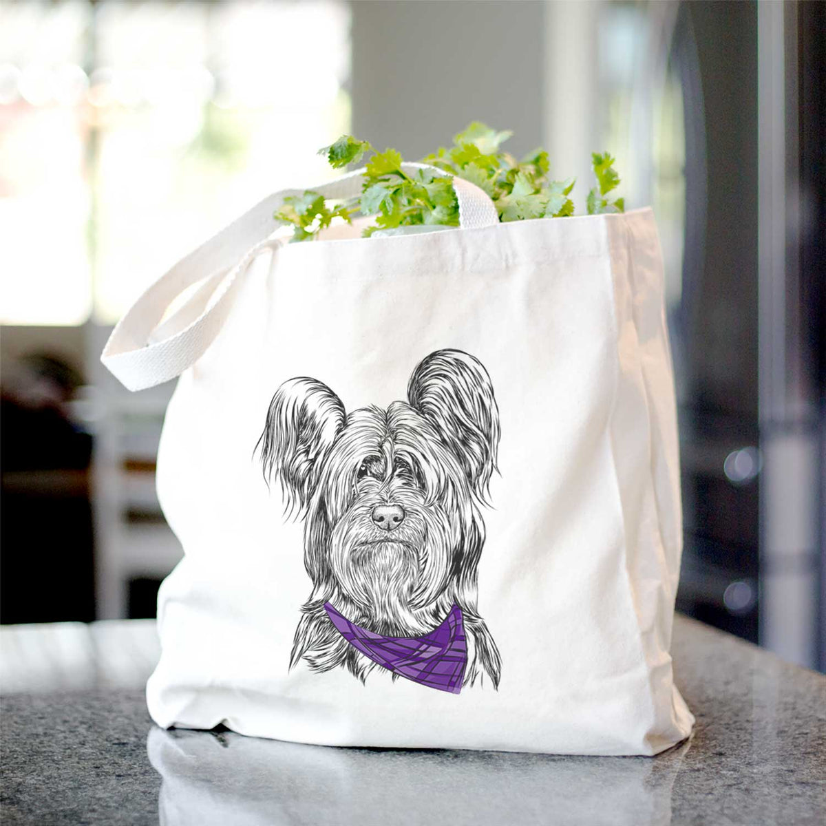 Bandit the Skye Terrier - Tote Bag