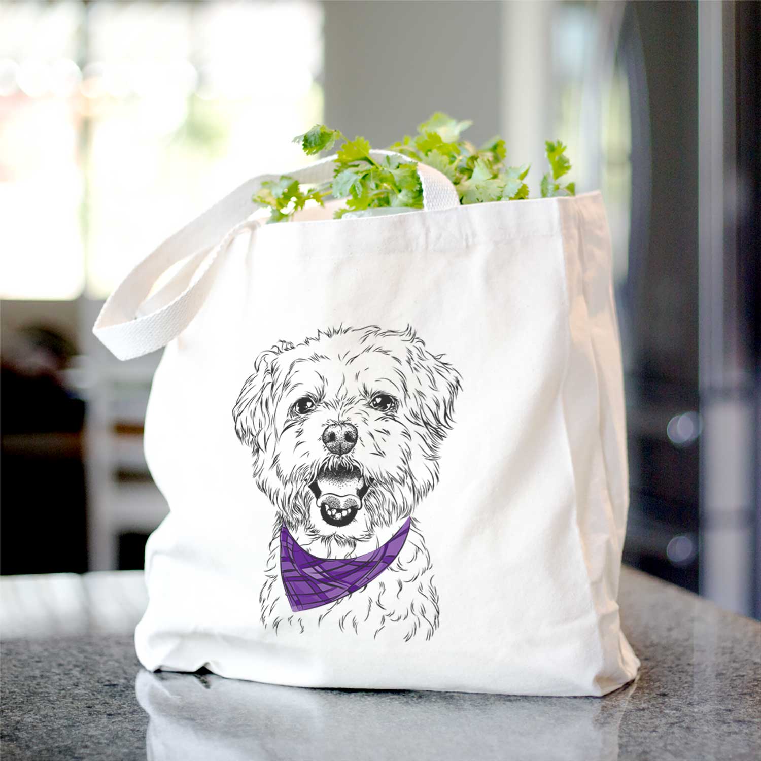 Belle the Maltipoo - Tote Bag