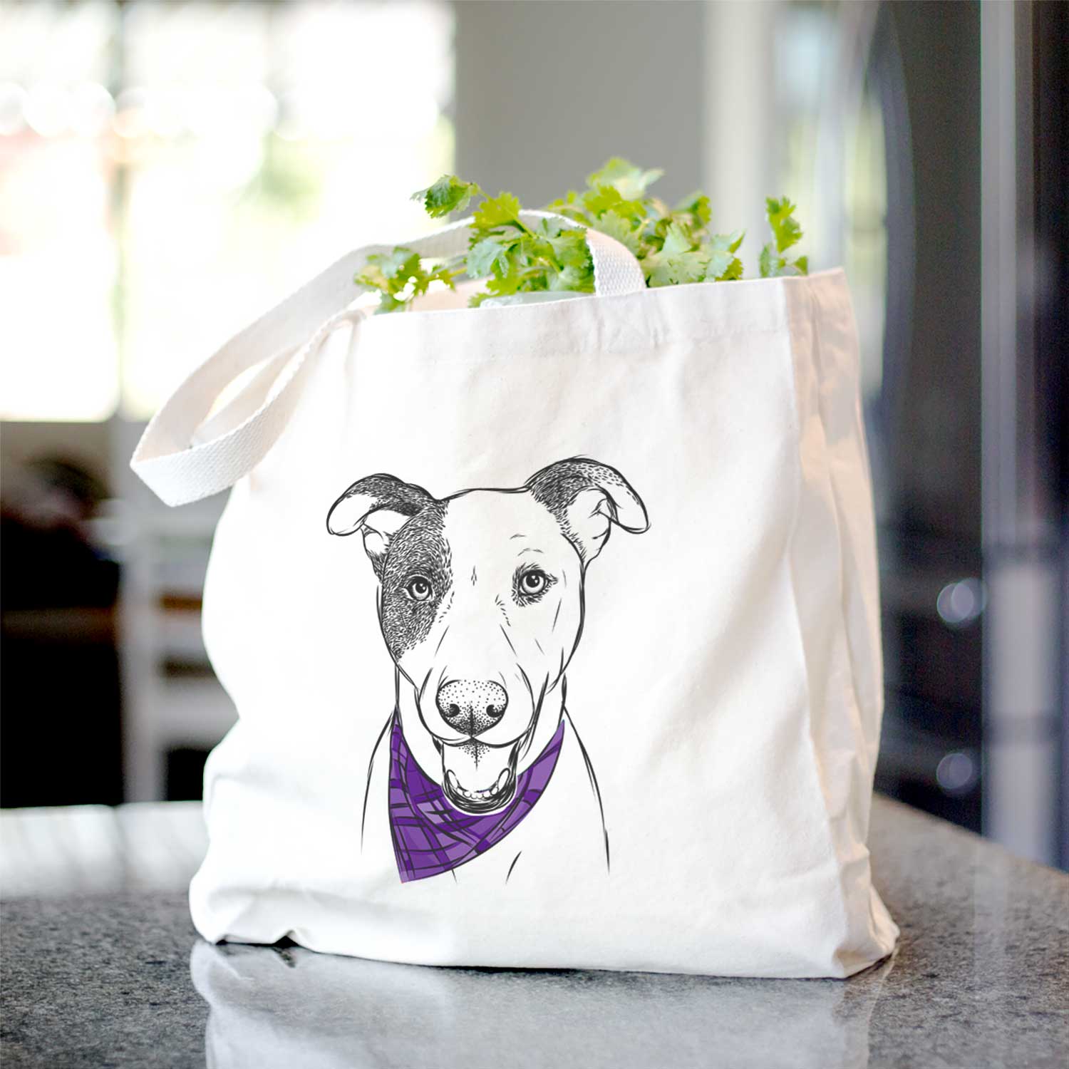 Bucky the Mixed Breed - Tote Bag