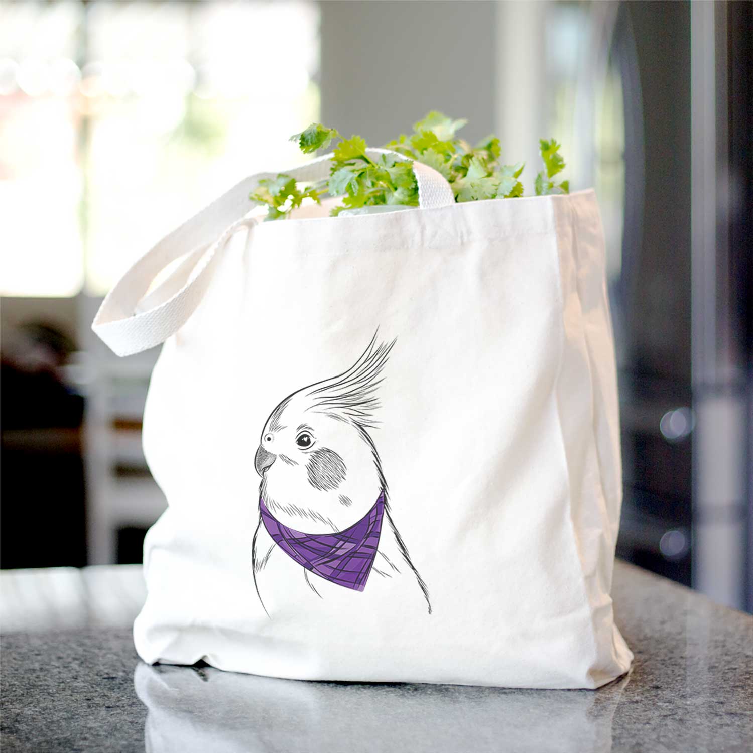 Charlie the Cockatiel - Tote Bag