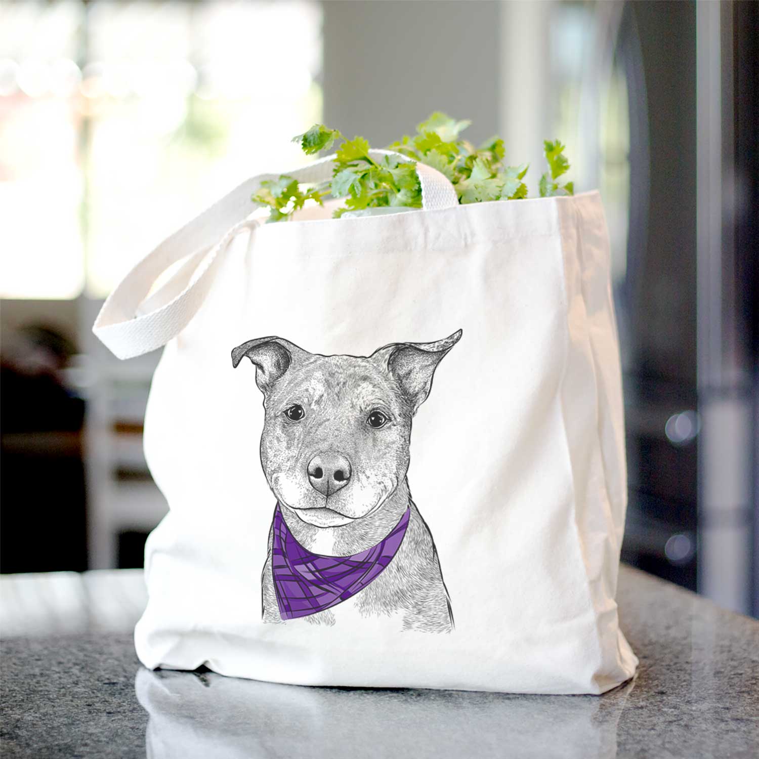 Cody the Catahoula Mix - Tote Bag