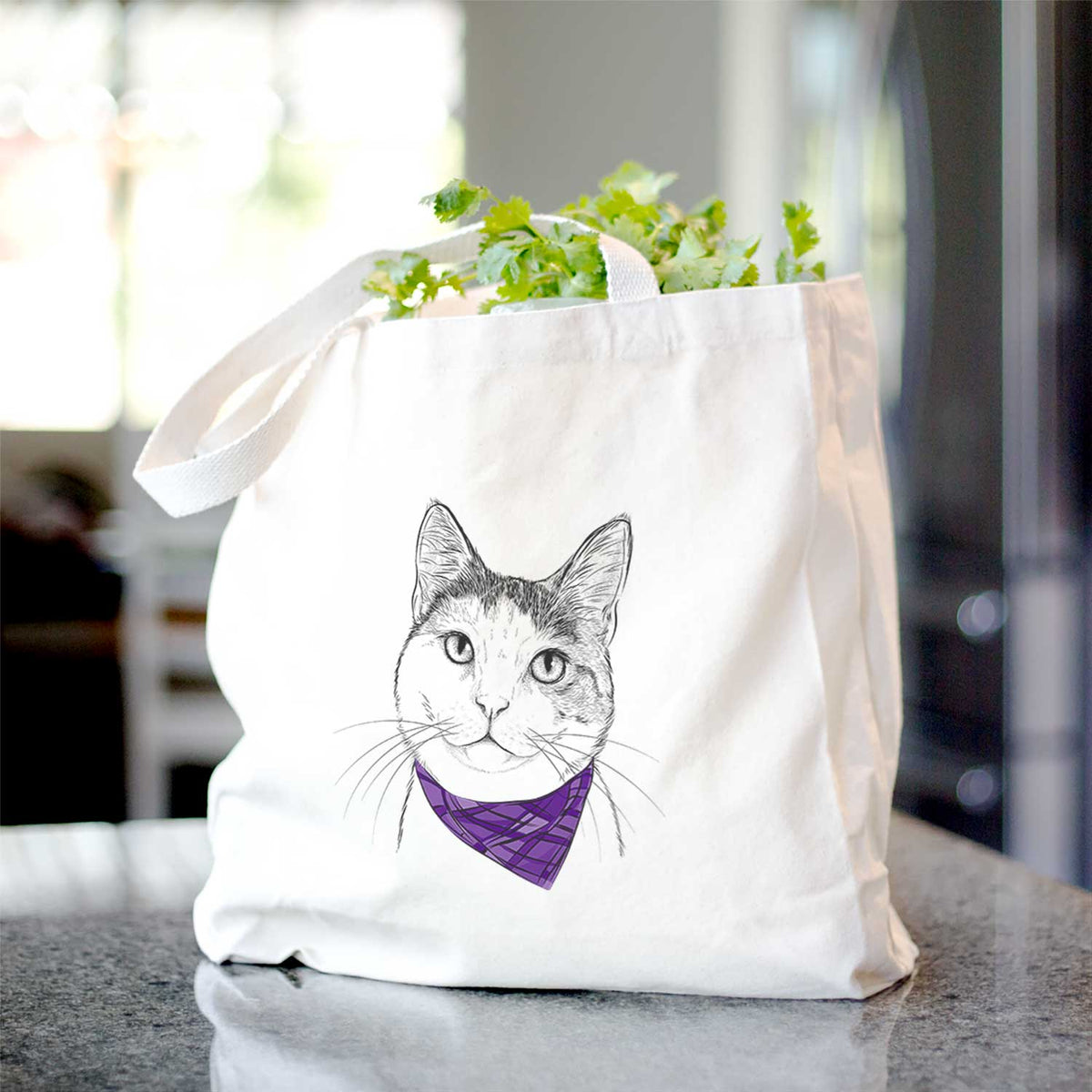 Denver the Calico Cat - Tote Bag