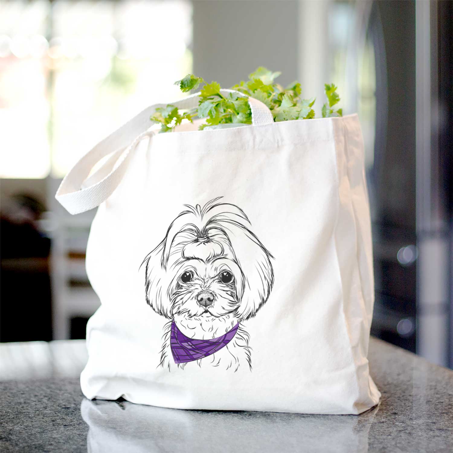 Ellie the Maltese - Tote Bag